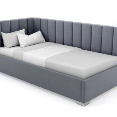 Кровать угловая Хлоя интерьерная +основание (80х200) в Уфе - ufa.mebel24.online | фото 9