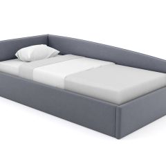 Кровать угловая Лэсли интерьерная +настил ДСП (120х200) в Уфе - ufa.mebel24.online | фото 9