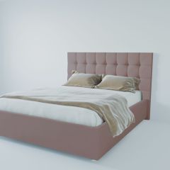 Кровать Венеция с ПМ 800 (велюр темно-серый) в Уфе - ufa.mebel24.online | фото 2
