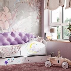 Кровать Звездочка на щитах + Бортик в Уфе - ufa.mebel24.online | фото 3