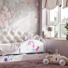 Кровать Звездочка на щитах + Бортик в Уфе - ufa.mebel24.online | фото 5