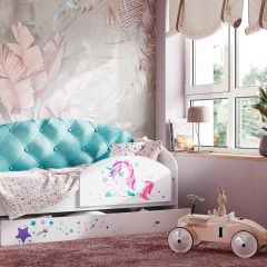 Кровать Звездочка на щитах + Бортик в Уфе - ufa.mebel24.online | фото 6