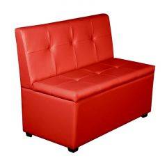 Кухонный диван Уют-1 (1000) Красный в Уфе - ufa.mebel24.online | фото