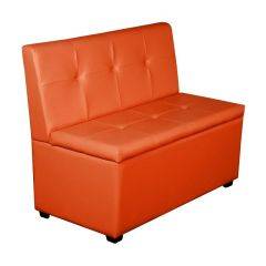 Кухонный диван Уют-1 (1000) Оранжевый в Уфе - ufa.mebel24.online | фото 1