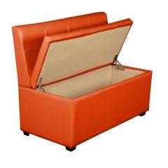 Кухонный диван Уют-1 (1000) Оранжевый в Уфе - ufa.mebel24.online | фото 2