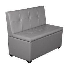 Кухонный диван Уют-1 (1000) Серый в Уфе - ufa.mebel24.online | фото