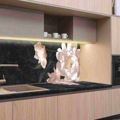 Кухонный фартук со столешницей (А-05) в едином стиле (3050 мм) в Уфе - ufa.mebel24.online | фото