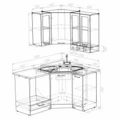 Кухонный гарнитур Лира литл 1500*1200 в Уфе - ufa.mebel24.online | фото 3