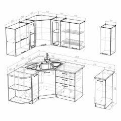 Кухонный гарнитур Лира оптима 1500*1800 в Уфе - ufa.mebel24.online | фото 3