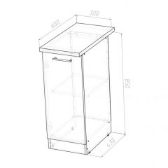 Кухонный гарнитур Ноктюрн оптима 1800х2400 мм в Уфе - ufa.mebel24.online | фото 15