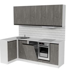 Кухонный гарнитур Ноктюрн прайм 400 1100х2000 мм в Уфе - ufa.mebel24.online | фото 3