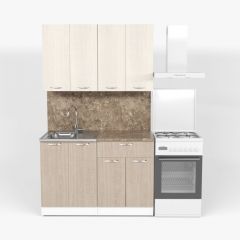 Кухонный гарнитур Ольга лайт 1 1200 мм в Уфе - ufa.mebel24.online | фото 3