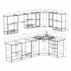 Кухонный гарнитур Симона гранд оптима 1500*2600 в Уфе - ufa.mebel24.online | фото 3