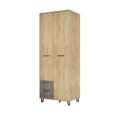Модульная прихожая Колибри (дуб золотой/железный камень) в Уфе - ufa.mebel24.online | фото 6