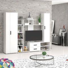 Шкаф Торонто (Белый текстурный) в Уфе - ufa.mebel24.online | фото 2