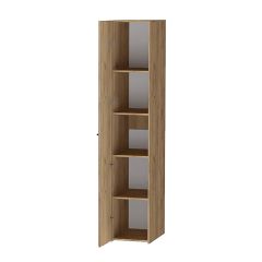 Модульная спальня Квадро (ЛДСП миндаль-дуб крафт золотой) в Уфе - ufa.mebel24.online | фото 3