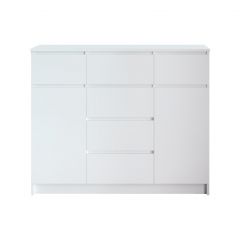 МОРИ МК 1200.4 Комод (белый) в Уфе - ufa.mebel24.online | фото
