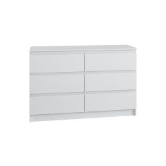 МОРИ МК 1200.6 Комод (белый) в Уфе - ufa.mebel24.online | фото