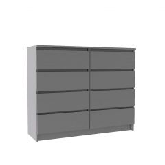 МОРИ МК 1200.8 Комод (графит) в Уфе - ufa.mebel24.online | фото 2