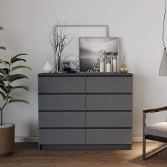 МОРИ МК 1200.8 Комод (графит) в Уфе - ufa.mebel24.online | фото