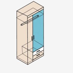 НИКА Н10з Шкаф для одежды в Уфе - ufa.mebel24.online | фото 4