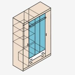 НИКА Н13 Шкаф для одежды в Уфе - ufa.mebel24.online | фото 5