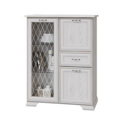 НИКОЛЬ Комод с 1 ст.дв., 2 гл.дв, 1 ящика в Уфе - ufa.mebel24.online | фото