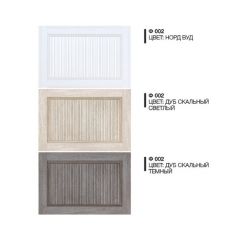 Обувница Комфорт Ф 002 Фасад 3D Гармонь ребро (4 секции) в Уфе - ufa.mebel24.online | фото 4