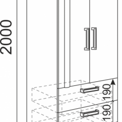 Подростковая Волкер (модульная) в Уфе - ufa.mebel24.online | фото 17