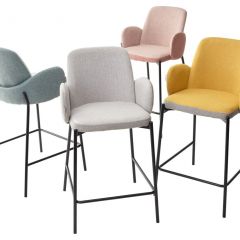 Полубарный стул NYX (H=65cm) VF113 светлая мята / VF115 серо-зеленый М-City в Уфе - ufa.mebel24.online | фото 2