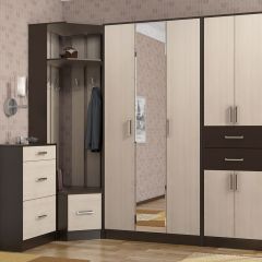 Прихожая ДИАНА-4 сек №10 (Венге/Дуб молочный) в Уфе - ufa.mebel24.online | фото 3