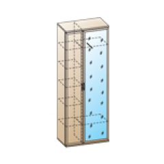 Прихожая Карина композиция 1 (Снежный ясень) в Уфе - ufa.mebel24.online | фото 2