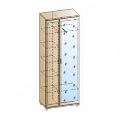 Прихожая Мелисса композиция 1 (Акация Молдау) в Уфе - ufa.mebel24.online | фото 2