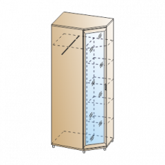 Прихожая Мелисса композиция 10 (Акация Молдау) в Уфе - ufa.mebel24.online | фото 6