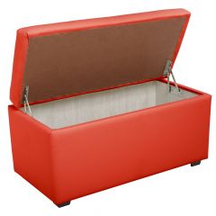 Пуф Мартин с местом для хранения (красный) в Уфе - ufa.mebel24.online | фото 2