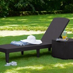 Шезлонг Джайпур (Jaipur Sun lounger) виски-коричневый в Уфе - ufa.mebel24.online | фото 2