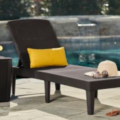 Шезлонг Джайпур (Jaipur Sun lounger) виски-коричневый в Уфе - ufa.mebel24.online | фото 3