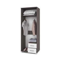 ЕВА Шкаф 2-х дверный Е24 в Уфе - ufa.mebel24.online | фото 2