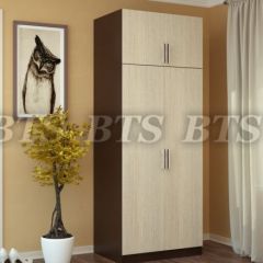 Шкаф 2-х створчатый с перегородкой (венге/лоредо) в Уфе - ufa.mebel24.online | фото