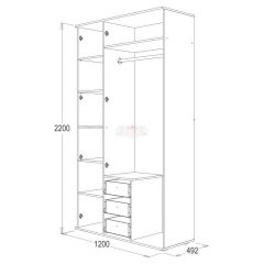 Шкаф 3-х дверный Ольга-14 в Уфе - ufa.mebel24.online | фото 2