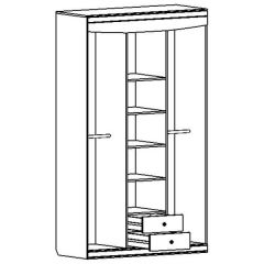 Шкаф 3-х дверный "Мария-Луиза 3" в Уфе - ufa.mebel24.online | фото 6