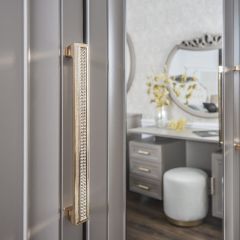 Шкаф 3-х ств с зеркалом Мокко (серый камень) в Уфе - ufa.mebel24.online | фото 2