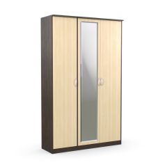 Шкаф 3-х створчатый Дуэт Люкс с зеркалом в Уфе - ufa.mebel24.online | фото
