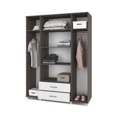 ЕВА Шкаф 4-х дверный Е43 в Уфе - ufa.mebel24.online | фото 2