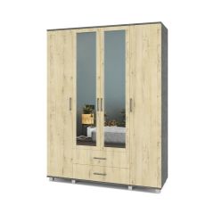 ЕВА Шкаф 4-х дверный Е43 в Уфе - ufa.mebel24.online | фото 7