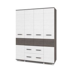 ВИОРА Шкаф 4-х дверный В43 в Уфе - ufa.mebel24.online | фото