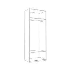 Шкаф для одежды 13.329 Валенсия в Уфе - ufa.mebel24.online | фото 2