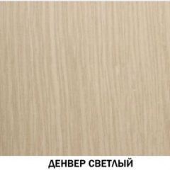 Шкаф для одежды №609 "Инна" Денвер светлый (*без полок) в Уфе - ufa.mebel24.online | фото 2