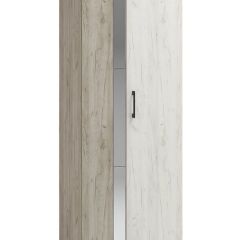 Шкаф Эмма (Дуб Крафт серый/белый) в Уфе - ufa.mebel24.online | фото