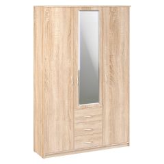 Шкаф комбинированный Дуэт Люкс с зеркалом в Уфе - ufa.mebel24.online | фото 2